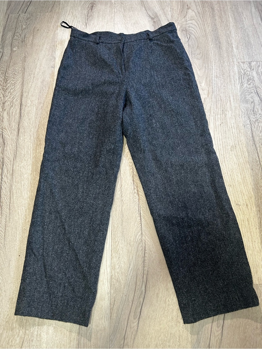 Ralph Lauren Charcoal Gray Wool Dress Pants